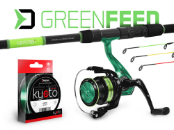 Feedrový set Delphin GreenFEED 360cm/100g 